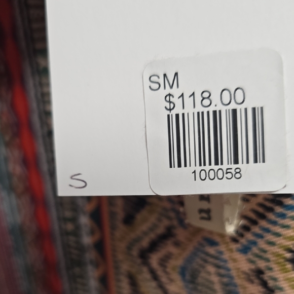 Uncle Frank Vibrant Geometric Long Sleeve Dress - Picture 6 of 7